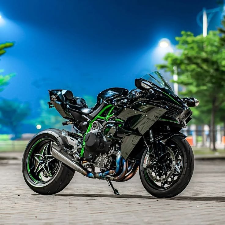 Kawasaki Ninja h2r motorcycle designed solely for speed