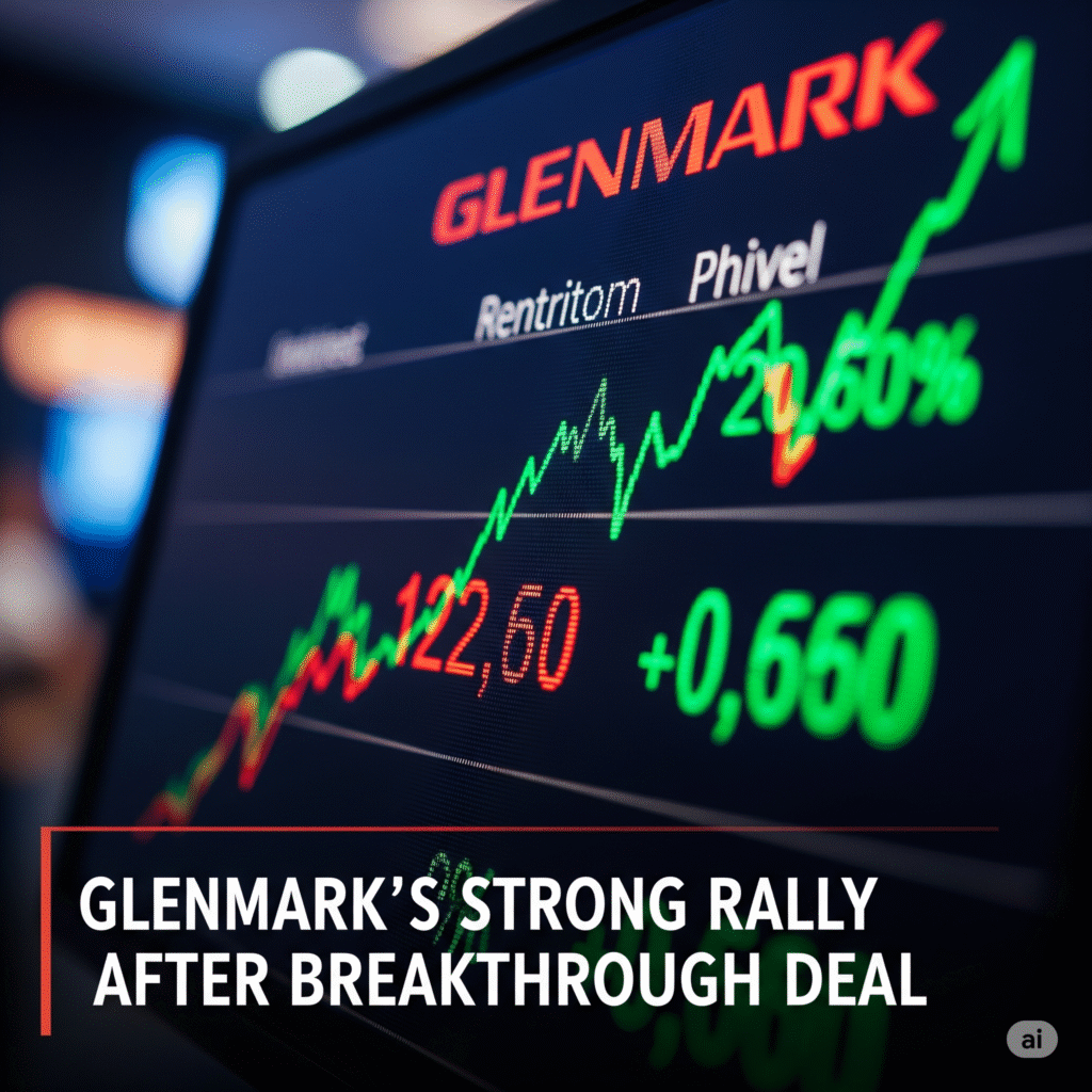 Glenmark Pharma’s shares
