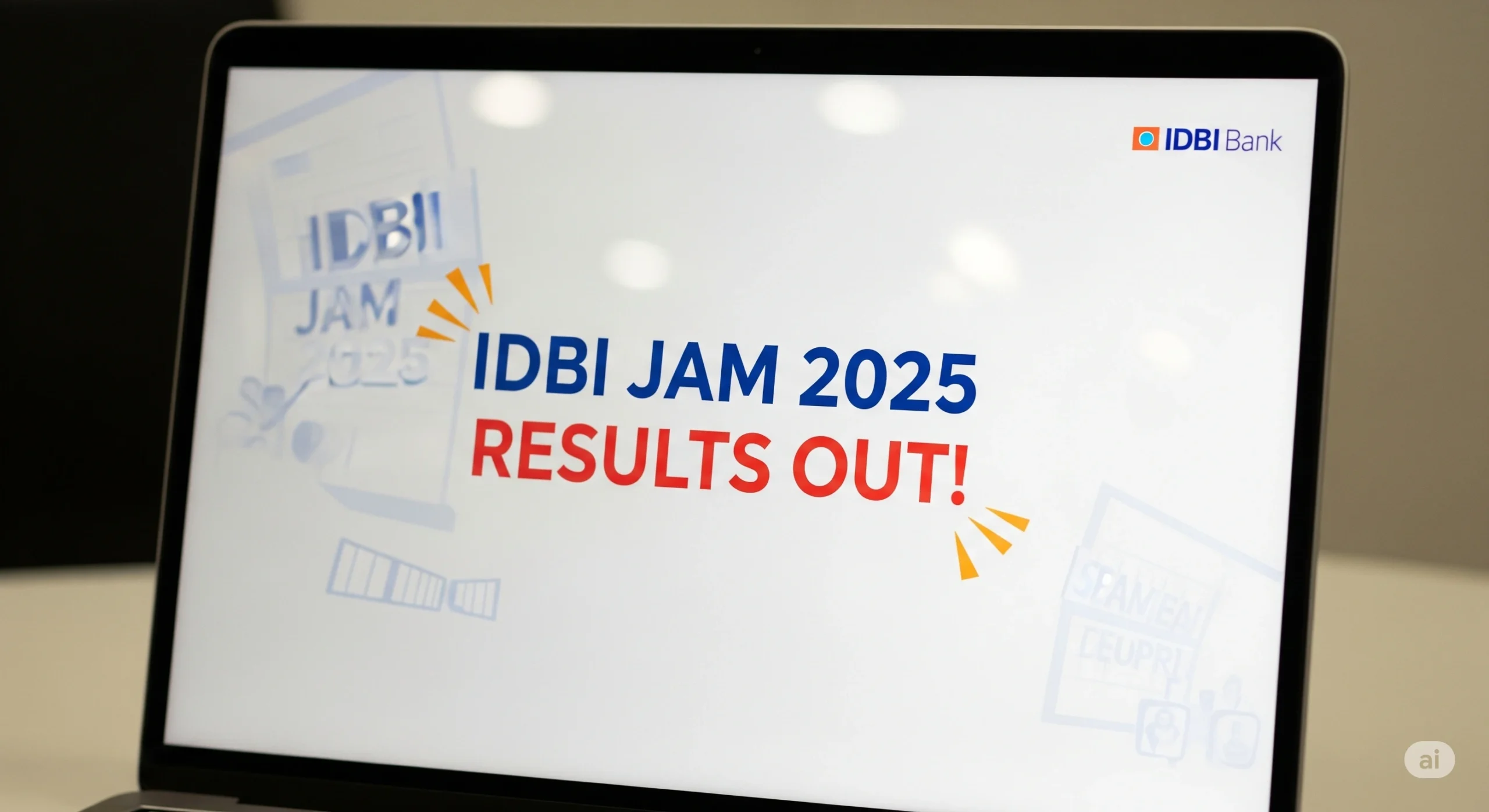 IDBI JAM Result 2025 Declared