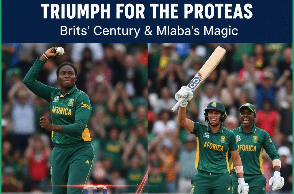 Triumph for the Proteas: Brits’ Century and Mlaba’s Magic Sink New Zealand new zealand women vs south africa women