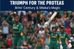 Triumph for the Proteas: Brits’ Century and Mlaba’s Magic Sink New Zealand new zealand women vs south africa women