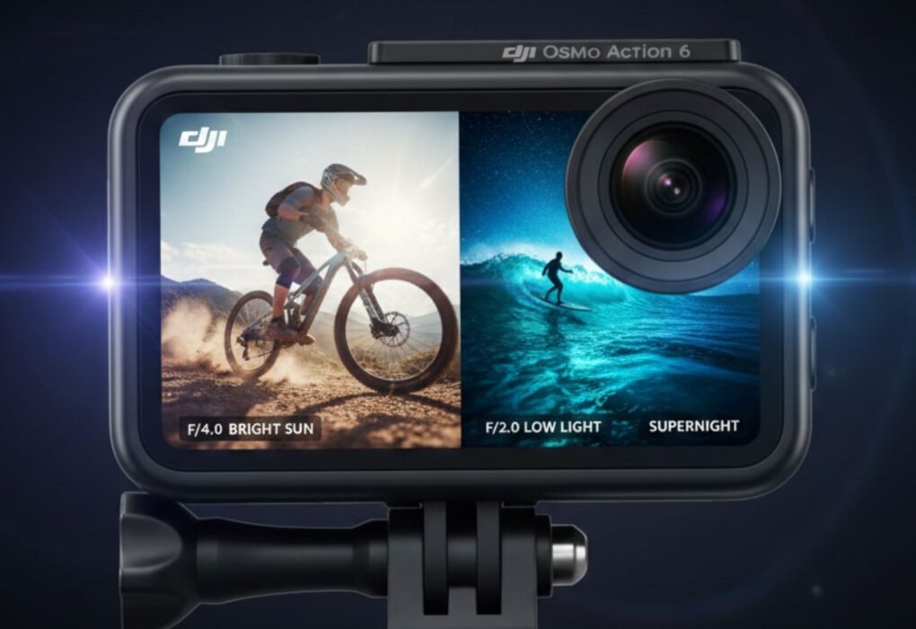 DJI osmo action 6 camera