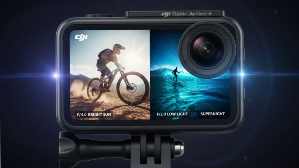 DJI osmo action 6 camera