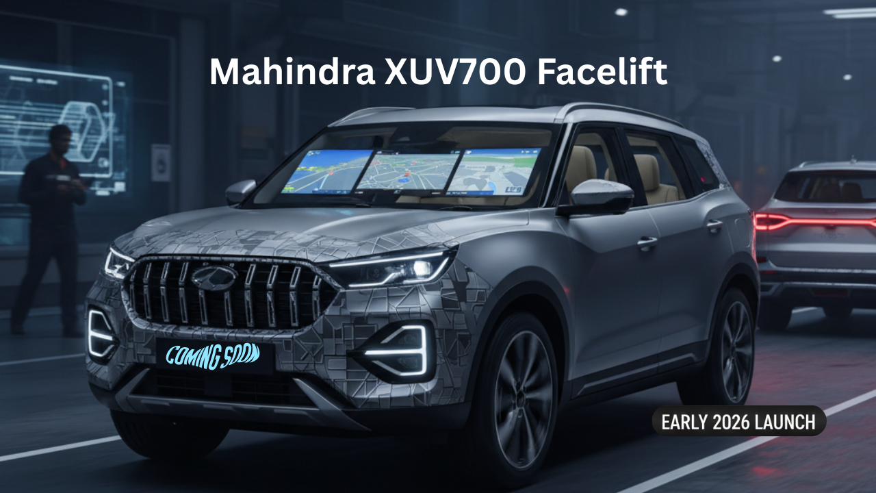 Mahindra XUV700 facelift