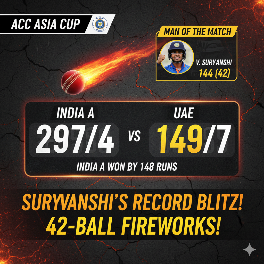 India A vs UAE