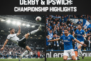 Derby and Ipswich
