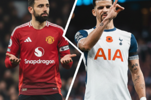 Manchester United and Tottenham