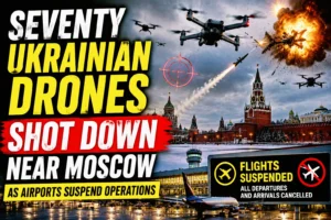 Moscow Airports Shut Down