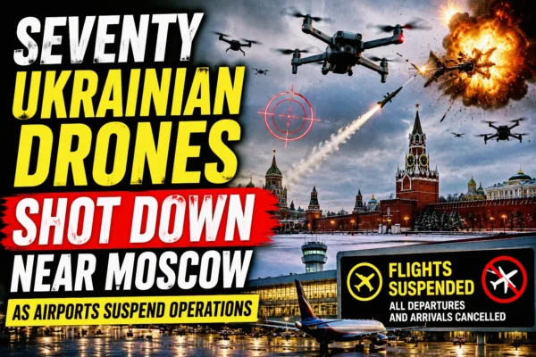 Moscow Airports Shut Down