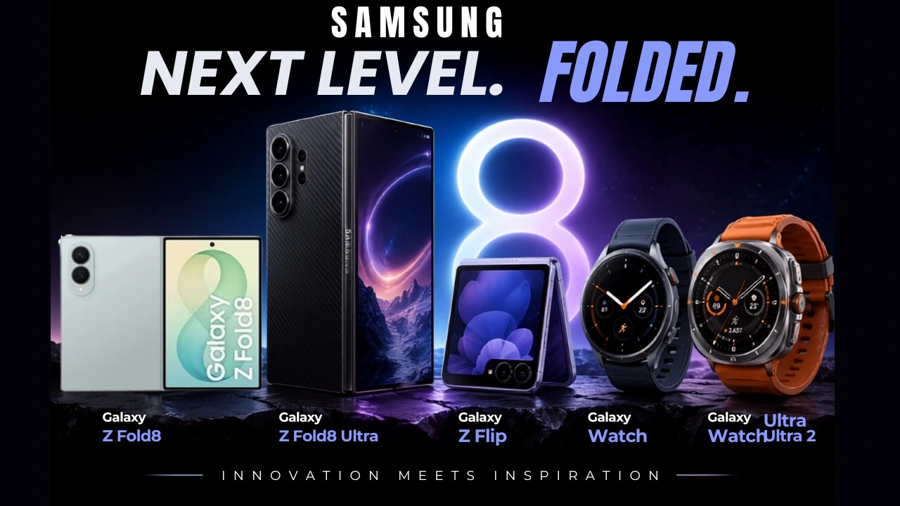 Samsung Galaxy Z Fold 8, Flip 8, and Watch 9