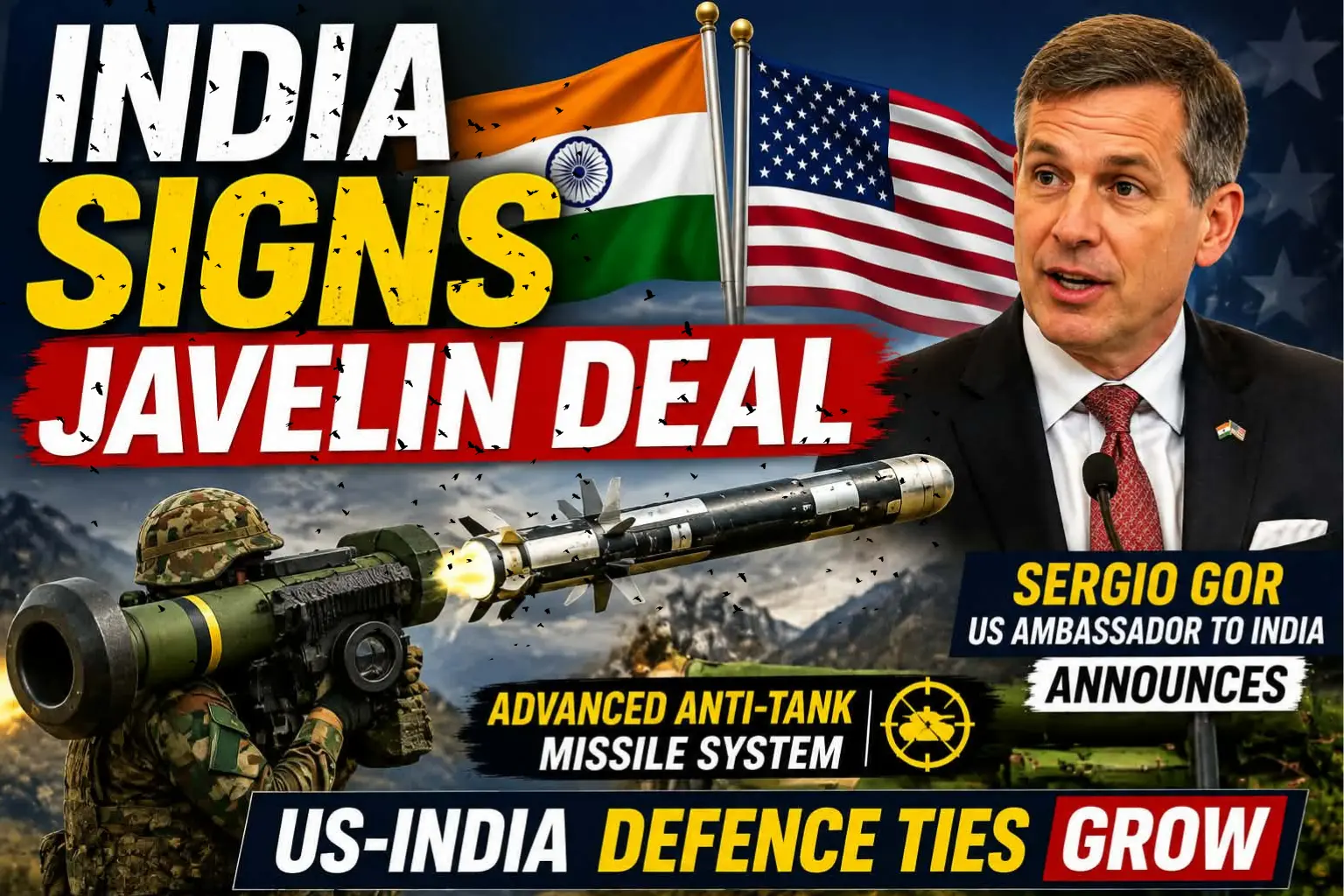 US-India Defense Ties: The Javelin Missile Deal